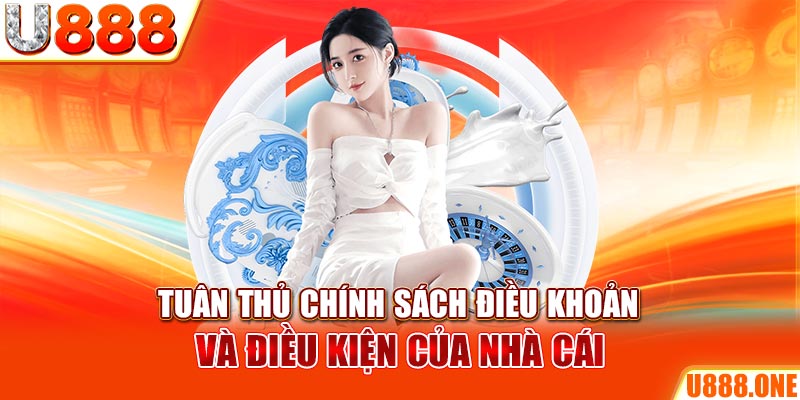 Tuân thủ chính sách điều khoản và điều kiện của nhà cái