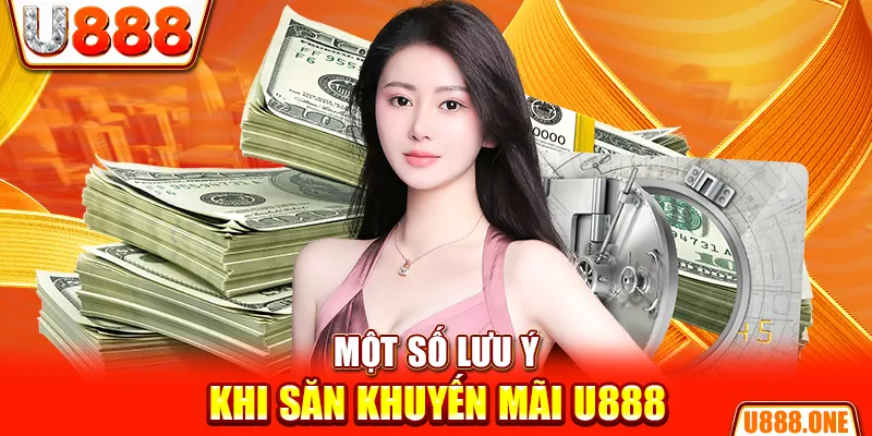 Một số lưu ý khi săn khuyến mãi U888