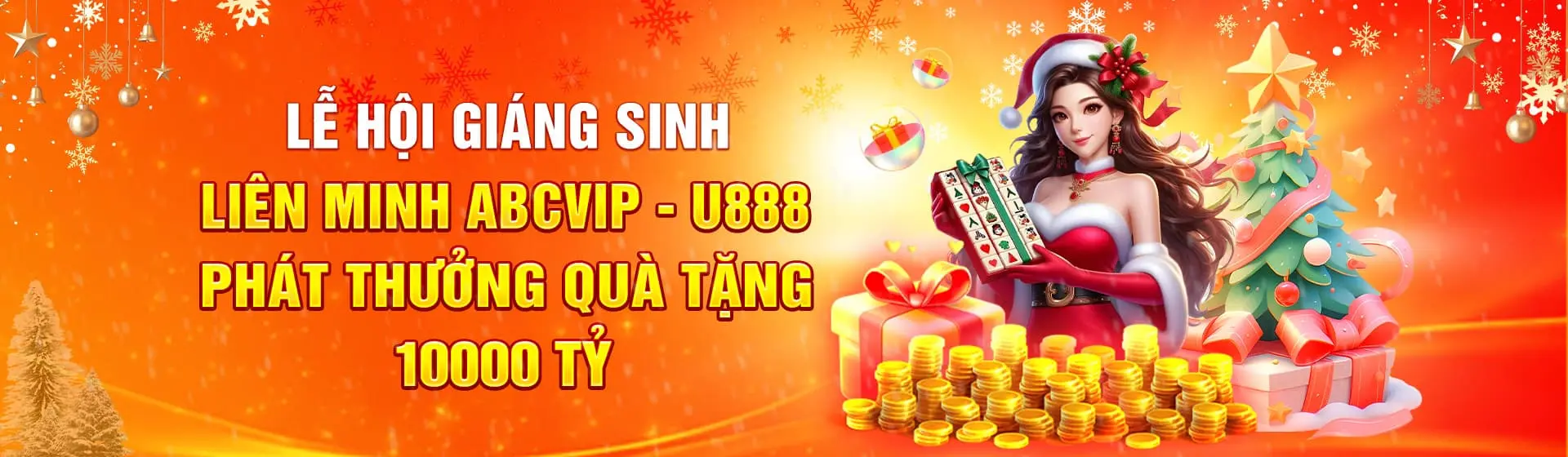 Banner giáng sinh U888